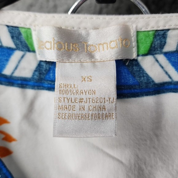 JEALOUS TOMATO Women's XSmall 2-Piece Hawaiian Top and Midi Skirt - Picture 8 of 14